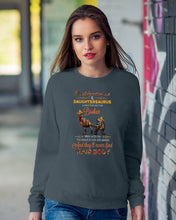 Load image into Gallery viewer, Daddysaurus Daughtersaurus A Bond That Can't Be Broken Sweatshirt