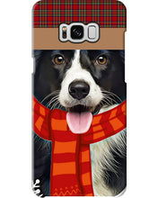 Load image into Gallery viewer, Santa Border Collie In Stock Gift For Dog Lovers Phone case
