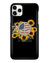 Load image into Gallery viewer, Peace Sign Sunflower Birthday Gift For Girls Phone case