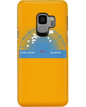 Load image into Gallery viewer, Pinpoint The Location In The Space Blue Phone case