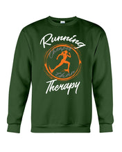 Load image into Gallery viewer, Running Cheaper Than Therapy Gift For Running Lovers Sweatshirt