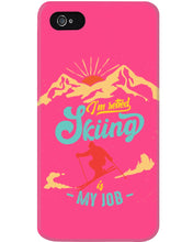 Load image into Gallery viewer, I'm Retired Skiing Is My Job Mountainous Terrain Phone case