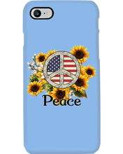 Load image into Gallery viewer, Peace Sign Sunflower Birthday Gift For Girls Phone case