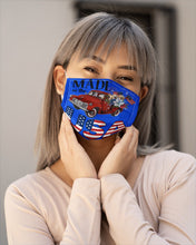 Load image into Gallery viewer, Horse Made In The America Red Car Gift For Horse Lovers Cloth Face Mask