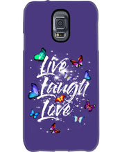 Load image into Gallery viewer, Butterfly Live Laugh Love Gift For Lover Phone case