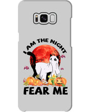 Load image into Gallery viewer, I Am The Night Fear Me Ghost Cat Gift For Cat Lovers Phone case