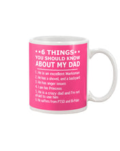 Load image into Gallery viewer, 5 Things You Should Know About My Dad Gift For Marksman Mug