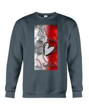 Load image into Gallery viewer, Baseball Peaceful Love Gift For Baseball Lovers Sweatshirt