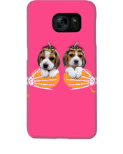 Load image into Gallery viewer, Beagle Hand Bones My Breast Gift For Dog Lovers Phone case