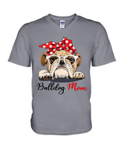 Load image into Gallery viewer, Black Phone Case Bulldog Mom Gift For Bulldog Lovers Guys V-Neck