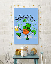 Load image into Gallery viewer, Basketball Saint Patrick's Day Gift For Basketball Lovers Vertical Poster