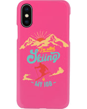 Load image into Gallery viewer, I'm Retired Skiing Is My Job Mountainous Terrain Phone case