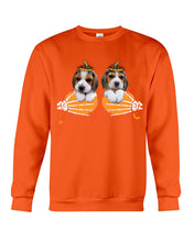 Load image into Gallery viewer, Beagle Hand Bones My Breast Gift For Dog Lovers Sweatshirt