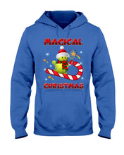 Load image into Gallery viewer, Tennis Players Magical Christmas Snowman Gift For Women Hoodie