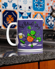 Load image into Gallery viewer, Basketball Saint Patrick's Day Gift For Basketball Lovers Mug