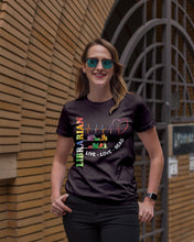 Load image into Gallery viewer, Librarian Live Love Read Special Custom Design Ladies Tee