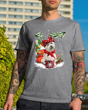 Load image into Gallery viewer, Cute Westie Christmas Night Gift For Dog Lovers Guys Tee