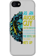 Load image into Gallery viewer, As An August I Am The Kind Of Man Lion Birthday Gift Phone case