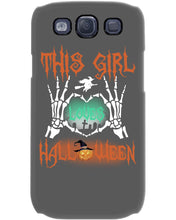 Load image into Gallery viewer, This Girl Loves Halloween Gift For Girls Phone case