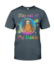 Load image into Gallery viewer, Lovely Phone Case Stay Out Of My Bubble Gift For Sloth Lovers Guys Tee
