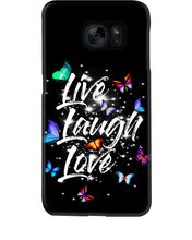 Load image into Gallery viewer, Butterfly Live Laugh Love Gift For Lover Phone case