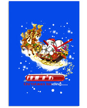 Load image into Gallery viewer, Baseball Xmas Sleigh Loading Gift For Baseball Lovers Vertical Poster