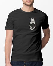 Load image into Gallery viewer, Cat In Your Front Pocket Great Gift For Cat Lovers Guys Tee