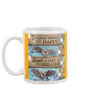 Load image into Gallery viewer, Do What Makes You Happy With Bats Gift For Girls Mug