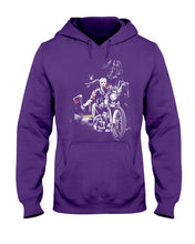 Load image into Gallery viewer, You're Not Alone Motorcycle Axe Gift For Men Hoodie