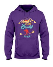 Load image into Gallery viewer, I'm Retired Skiing Is My Job Mountainous Terrain Hoodie