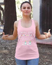 Load image into Gallery viewer, April Birthday Girl The One Where I Was Quarantined 2020 Ladies Flowy Tank