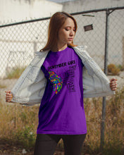 Load image into Gallery viewer, Birthday Gift For November Girl They Whispered To Her You Cannot Withstand The Storm Guys Tee