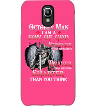 Load image into Gallery viewer, October Man Son Of God Birthday Meaningful Gift For Men Phone case