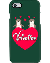 Load image into Gallery viewer, Couple Otter Valentine's Day Gift For Otter Lovers Phone case