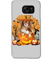Load image into Gallery viewer, Chihuahua Book Pumpkin Halloween Gift For Dog Lovers Phone case