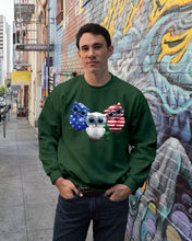 Load image into Gallery viewer, Lovely Phone Case Three Owl With US Flag Gift For Owl Lovers Sweatshirt