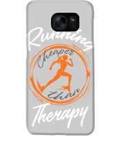 Load image into Gallery viewer, Running Cheaper Than Therapy Gift For Running Lovers Phone case