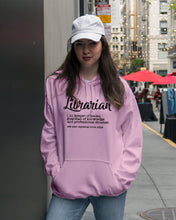 Load image into Gallery viewer, Librarian Keeper Of Books Guardian Of Knowledge Custom Gift For Librarian Hoodie