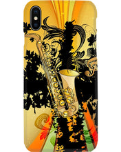 Load image into Gallery viewer, Unique Saxophone Paisley Design Vintage Design Gift For Women Phone case
