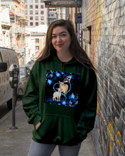 Load image into Gallery viewer, Lovely Phone Case Twinkling Blue Heart Gift For Goat Lovers Hoodie