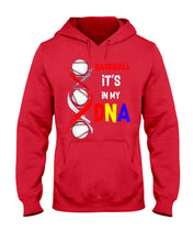 Load image into Gallery viewer, Baseball Be My DNA Gift For Sport Lovers Hoodie