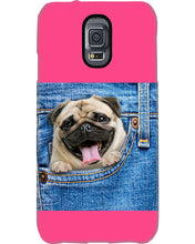 Load image into Gallery viewer, baby Pug In Denim Pocket Gift For Dog Lovers Phone case