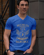 Load image into Gallery viewer, Hecho En 64 56 Anos Siendo Increible Special Custom Design Guys V-Neck