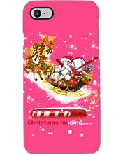 Load image into Gallery viewer, Baseball Xmas Sleigh Loading Gift For Baseball Lovers Phone case