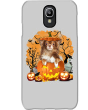 Load image into Gallery viewer, Chihuahua Book Pumpkin Halloween Gift For Dog Lovers Phone case