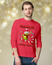 Load image into Gallery viewer, Tennis Players Magical Christmas Snowman Gift For Women Unisex Long Sleeve