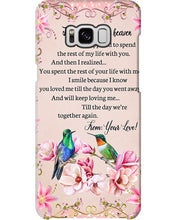 Load image into Gallery viewer, Til The Day We're Together Humming Birds Phone case