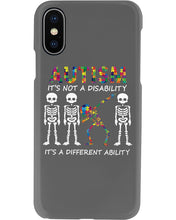 Load image into Gallery viewer, Autism It's A Different Ability Gift For Autism People Phone case