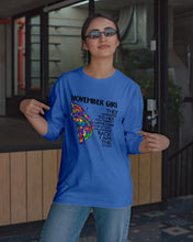 Load image into Gallery viewer, Birthday Gift For November Girl They Whispered To Her You Cannot Withstand The Storm Unisex Long Sleeve