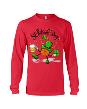Load image into Gallery viewer, Basketball Saint Patrick's Day Gift For Basketball Lovers Unisex Long Sleeve